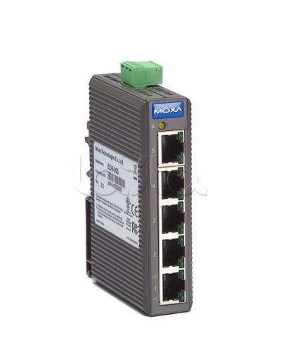 Коммутатор неуправляемый промышленный 5-портовый Moxa EDS-205A в Нижнем Тагиле Коммутаторы Pintop.ru