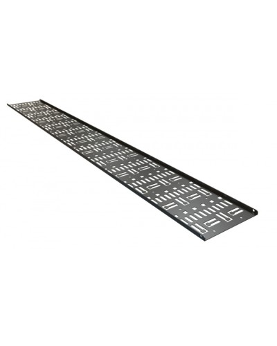 Кабельный канал вертикальный перфорированный, 47U Hyperline CDV-150x9-47U-RAL9005 в Нижнем Тагиле Аксессуары для стоек и шкафов Pintop.ru