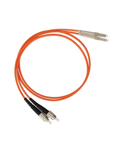 Патч-корд оптический переходной (MM), 50/125 (OM2), LC/UPC-FC/UPC, (Duplex), LSZH, 1м 50-3267 в Нижнем Тагиле Патч-корды оптические Pintop.ru