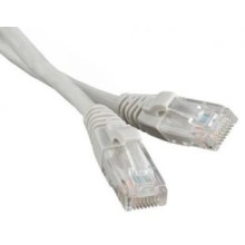 Патч-корд RJ45 - RJ45, 4 пары, UTP, категория 5е, 10 м, белый, LSZH LANMASTER LAN-PC45/U5E-10-WH