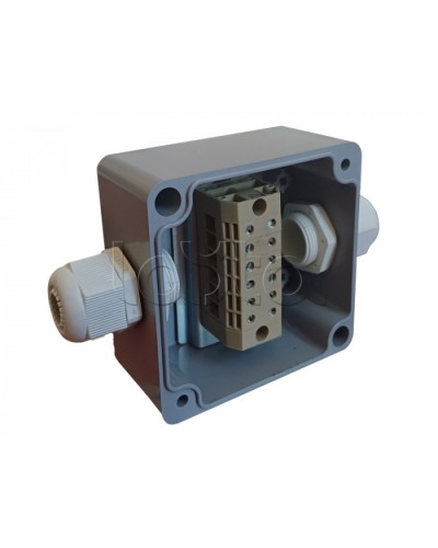 Коробка пылевлагонепроницаемая клеммная G366 А К 10 мм2 АЯКС IP66/IP65, 82x80x55 Магнито-контакт в Нижнем Тагиле Распределительные коробки Pintop.ru