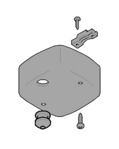 Крышка привода нижняя FLEX Came 119RID150 в Нижнем Тагиле Запчасти для шлагбаумов и автоматики Pintop.ru