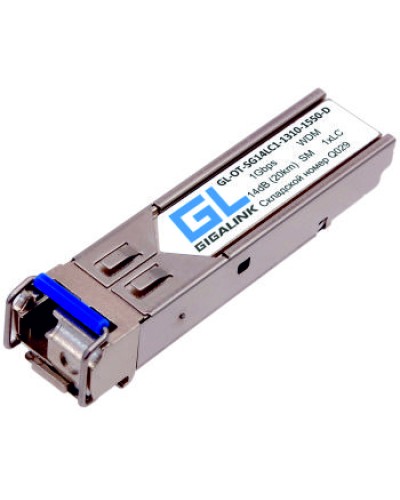 Модуль SFP Gigalink GL-OT-SG14LC1-1550-1310-I-D в Нижнем Тагиле Модули SFP/XFP/GBIC Pintop.ru