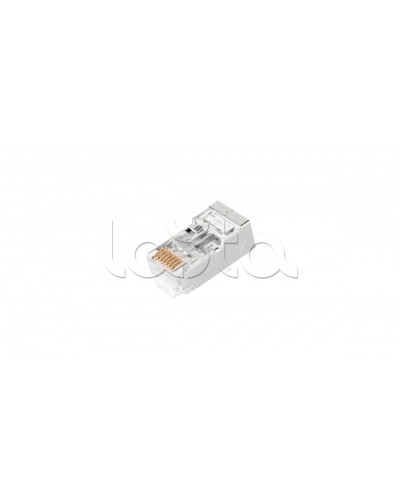 Коннектор NIKOMAX RJ45/8P8C под витую пару, Кат.5е (Класс D), уп-ка 100шт. (NMC-RJ88RZ50SD1-PT-100) в Нижнем Тагиле Коннекторы и разъемы Pintop.ru