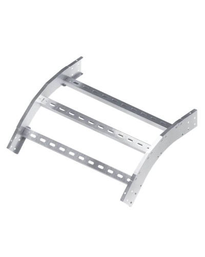 Угол лестничный вертикальный внешний 45 градусов 150х800, R600 DKC (ULOC658) в Нижнем Тагиле Аксессуары для лотков Pintop.ru