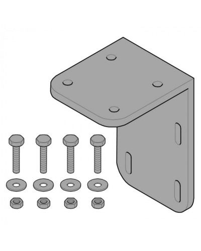 Кронштейн крепления к стене C003 C004 Came 119RICX011 в Нижнем Тагиле Запчасти для шлагбаумов и автоматики Pintop.ru