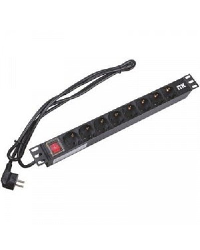 Блок розеток на 8 розеток 19 ITK PH22-9D1 в Нижнем Тагиле Блоки розеток Pintop.ru