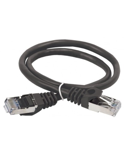 ITK Коммутационный шнур (патч-корд), кат.5Е FTP, 2м, черный (PC09-C5EF-2M) в Нижнем Тагиле Патч-корды и пигтейлы Pintop.ru