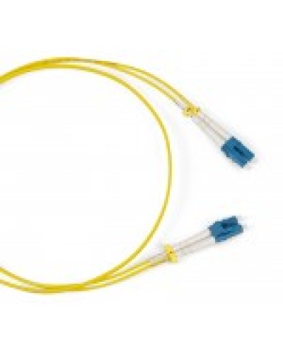 Патч-корд волоконно-оптический SM 9/125 (OS2), LC/UPC-LC/UPC, duplex, LSZH, 1 м Hyperline FC-D2-9-LC/UR-LC/UR-H-1M-LSZH-YL (FC-9-LC-LC-UPC-1M) в Нижнем Тагиле Патч-корды оптические Pintop.ru