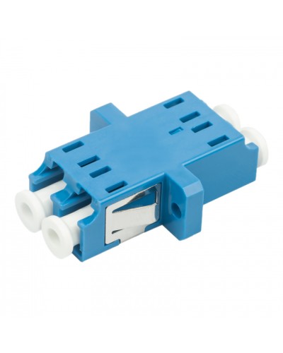 Адаптер оптический проходной LC-LC, OS2, дуплекс (duplex), синий Datarex DR-541102 в Нижнем Тагиле Коммутационные изделия Pintop.ru