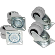 Комплект роликов для шкафов, стоек TRD TLK TLK-CB4