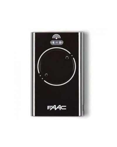 Брелок-передатчик 2-канальный Faac 7870091 (черный) в Нижнем Тагиле Устройства радиоуправления для шлагбаумов и автоматики Pintop.ru