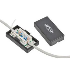 Соединитель кабельный типа IDC-IDC (KRONE) кат.5е (10 шт/уп) NETLAN EC-UCB-IDC-UD2-BK-10