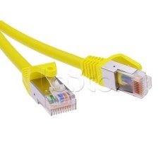 Патч-корд экранированный CAT6 F/UTP 4х2, LSZH, желтый, 2м DKC RN6FU4520YL