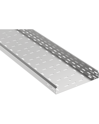 ESCA 3 Лоток перф. без боковой перф. 50х200х3000-0,45 IEK (ES3-15-050-200-3-045) в Нижнем Тагиле Кабельные лотки Pintop.ru