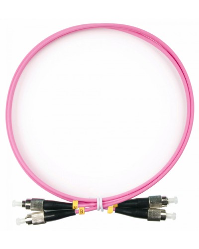 Шнур оптический duplex FC-FC 50/125 mm OM4 1м LSZH в Нижнем Тагиле Патч-корды оптические Pintop.ru