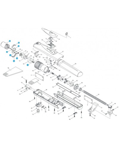 Электродвигатель АХ3024, AX5024 Came 119RID315 в Нижнем Тагиле Запчасти для шлагбаумов и автоматики Pintop.ru