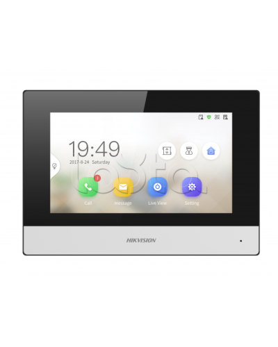 IP видеодомофон сенсорный Hikvision DS-KH6320-TDE1 в Нижнем Тагиле Абонентские IP устройства Pintop.ru