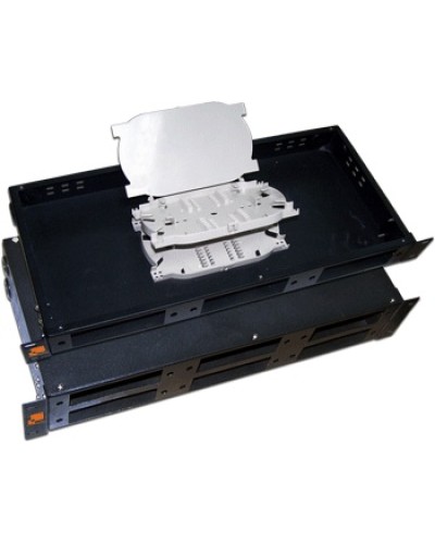 Кросс оптический 19 металлический, 1U на3 адаптерные панели LANMASTER LAN-FOBM-RM-3P в Нижнем Тагиле Кросс оптический Pintop.ru