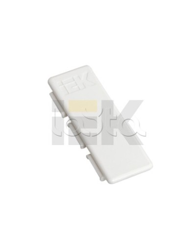 Соединитель на стык для закрытия распила c лицевой стороны при соединении кабель-каналов типоразмера 100х60 IEK (CKK-40D-SL75-K01) в Нижнем Тагиле Аксессуары для кабель-канала Pintop.ru