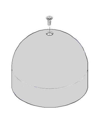 Крышка верхняя CAT Came 119RIX009 в Нижнем Тагиле Запчасти для шлагбаумов и автоматики Pintop.ru