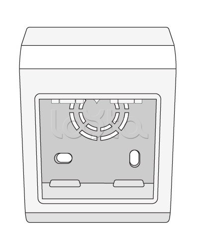 Коробка монтажная под 2 модуля BRAVA DKC 10034 в Нижнем Тагиле Распределительные коробки Pintop.ru