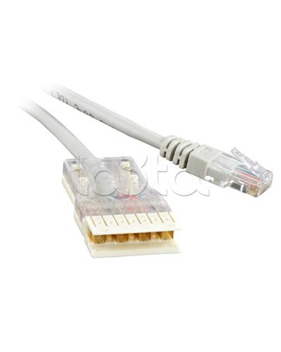 Патч-корд Hyperline PC-110-RJ45-4P-C5e-3M-LSZH-GY в Нижнем Тагиле Патчкорды (медные) Pintop.ru