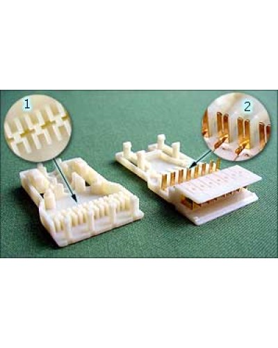 Вилка 4 пары 110 типа LANMASTER LAN-S110P4 в Нижнем Тагиле Коннекторы Pintop.ru