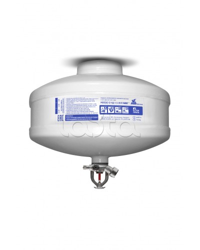 Модуль порошкового пажаротушения ПОЖТЕХНИКА МПП-12/68 МИГ (температура срабатывания +68°С) (белый) в Нижнем Тагиле Модули порошковые Pintop.ru