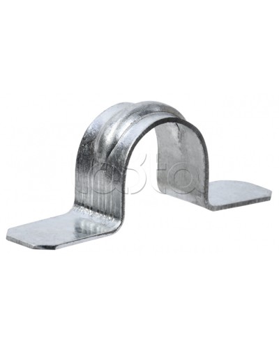 ELASTA Скоба метал. двухлап. для монт. пистол. d=25-26мм IEK (ET-MP40D-SD-025-01-100) в Нижнем Тагиле Держатели, клипсы, скобы Pintop.ru