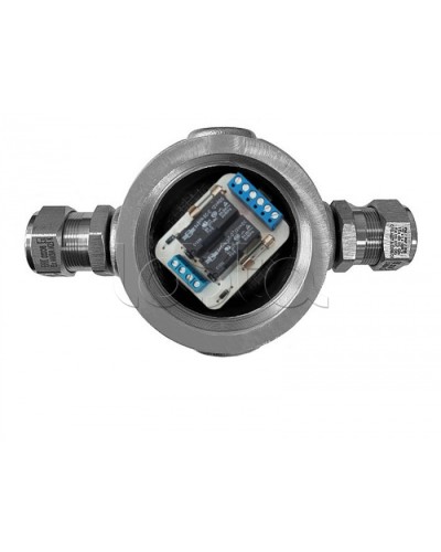 Магнито-Контакт УК-ВК-Ех-12 АЯКС П, с двумя кабельными вводами ВН20 в Нижнем Тагиле Комутационные взрывозащищенные коробки Pintop.ru