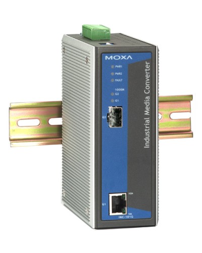 Медиаконвертер Gigabit Ethernet 10/100/1000BaseTX в 1000BaseSX/LX/LHX/ZX Moxa IMC-101G в Нижнем Тагиле Дополнительное оборудование для ОПС Pintop.ru