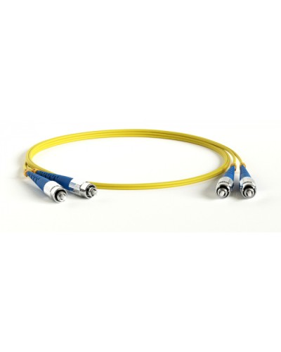 Патч-корд волоконно-оптический Hyperline FC-D2-9-FC/UR-ST/UR-H-1M-LSZH-YL в Нижнем Тагиле Патч-корды оптические Pintop.ru