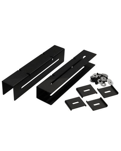 Кронштейны для крепления рамы LAN-MT-FRM к проволочному лотку, 2 шт. LANMASTER LAN-MT-FRM-FIXSET в Нижнем Тагиле Аксессуары для стоек и шкафов Pintop.ru