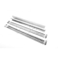 Шина монтажная 23х73 с держателем для шкафов EMS высота/ширина/глубина 2000 мм Elbox EMS-RM-73.23.2000