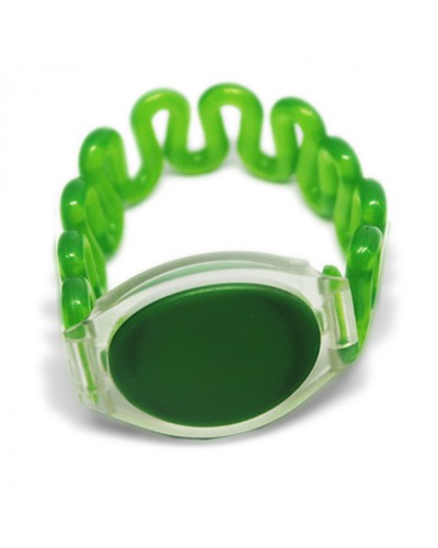 Браслет TS пружинный (зеленый) Tantos EM-Marine в Нижнем Тагиле Оптовые идентификаторы Pintop.ru