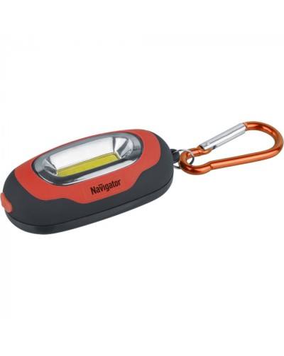 Фонарь Navigator 93 657 NPT-KC07-R-2CR2032 брелок пласт.1COB LED(1Вт) 3 реж.крас в Нижнем Тагиле Светильники Pintop.ru