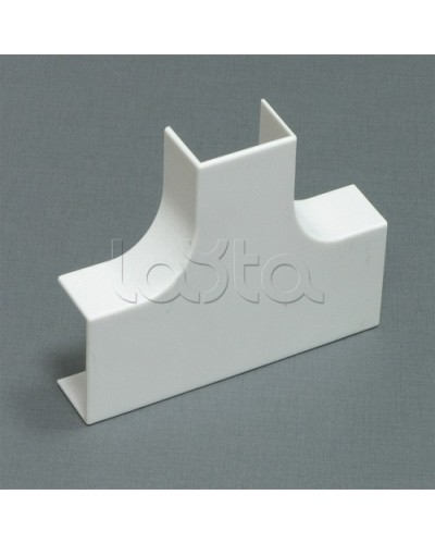 Тройник плавный стандарт TIA 60х40 мм Экопласт 76415R в Нижнем Тагиле Аксессуары для кабель-канала Pintop.ru