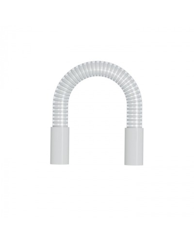 Гибкий переход для трубы диам. 25мм, длина 30см, цвет белый (49415W) в Нижнем Тагиле Повороты, муфты, тройники Pintop.ru