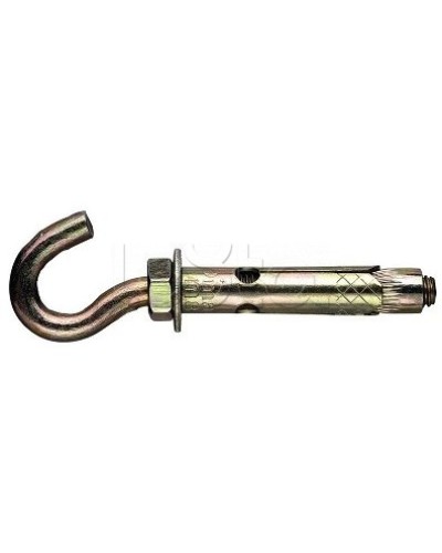 Анкерболт с крюком М10 12х100, (1уп=25шт) Экопласт (47585) в Нижнем Тагиле Крепеж Pintop.ru