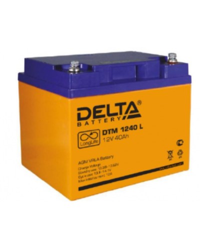 Аккумулятор свинцово-кислотный Delta DTM 1240 L в Нижнем Тагиле Электротехническое оборудование Pintop.ru