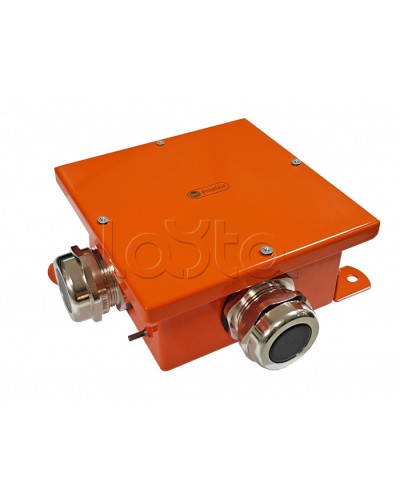 Экопласт SMB120 Коробка металл, огн. E-110, о/п,120х120х60, IP66, 5P, (0,15-2,5 мм2), оранж. в Нижнем Тагиле Распределительные коробки Pintop.ru