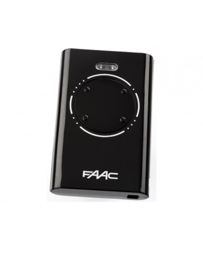Брелок-передатчик 4-канальный Faac 7870081 (черный) в Нижнем Тагиле Устройства радиоуправления для шлагбаумов и автоматики Pintop.ru