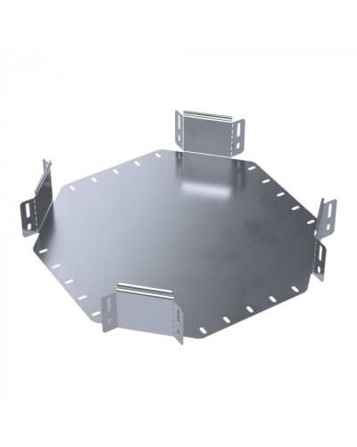 Ответвитель Х-образный Стандарт INOX (AISI 316) 300х100 Промрукав (PR16.3213) в Нижнем Тагиле Аксессуары для лотков Pintop.ru