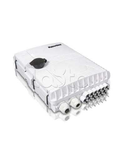 Бокс оптический настенный Hyperline FO-WBI-12A-GY в Нижнем Тагиле Кросс оптический Pintop.ru