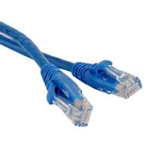 Патч-корд RJ45 - RJ45, 4 пары, UTP, категория 6, 0.5 м, синий, LSZH LANMASTER LAN-PC45/U6-0.5-BL