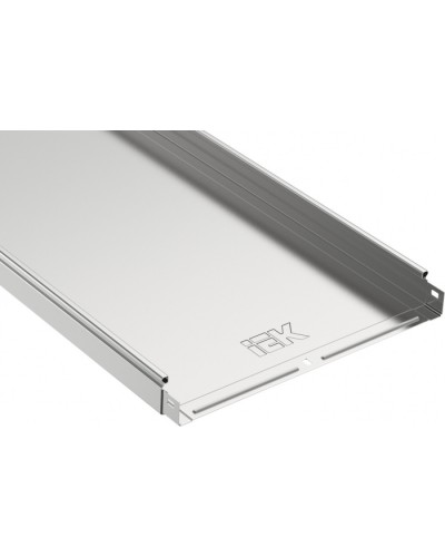 ESCA Лоток неперфорированный 50х400х3000-1,2 IEK (CLN10-050-400-120-3) в Нижнем Тагиле Аксессуары для лотков Pintop.ru