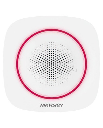 Беспроводной внутренний SIP-оповещатель Hikvision AX PRO DS-PS1-II-WE(RU) (Red Indicator) в Нижнем Тагиле Оповещатели Pintop.ru