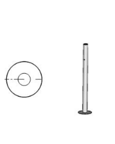 Стойка ограждения с отверстием под фиксатор односторонняя справа Oxgard Стойка ограждения односторонняя с отверстием под фиксатор справа (ВЗР 1996.09.22) в Нижнем Тагиле Ограждения Pintop.ru