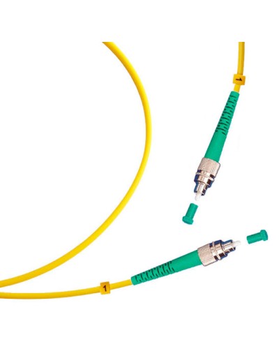 Шнур оптический simplex FC/APC-FC/APC 9/125 sm 15м LSZH Cabeus FOP(s)-9-FC/APC-FC/APC-15m в Нижнем Тагиле Патч-корды оптические Pintop.ru